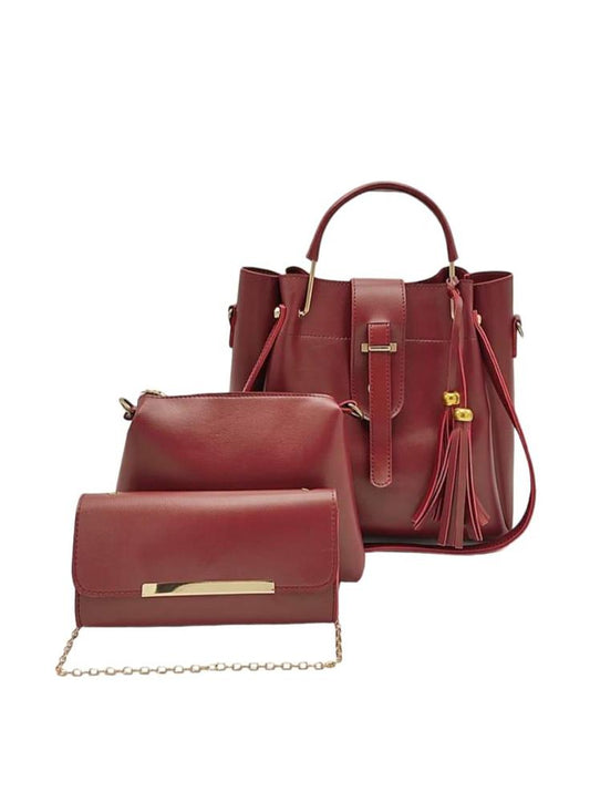 Women's PU Leather Handbag, Crossbody & Clutch