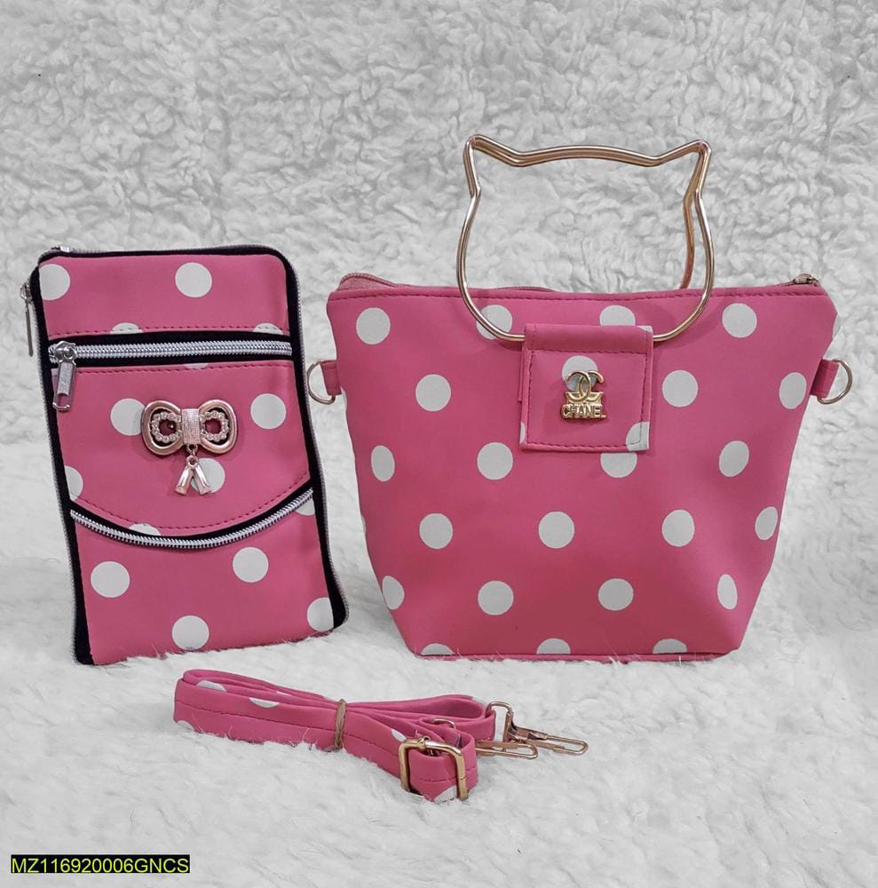 Hand Bags For Girls With Cute Handle And Long Strap